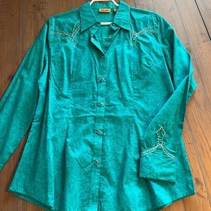 Wrangler button up shirt